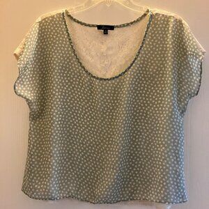 Lace Back Camisole Shirt